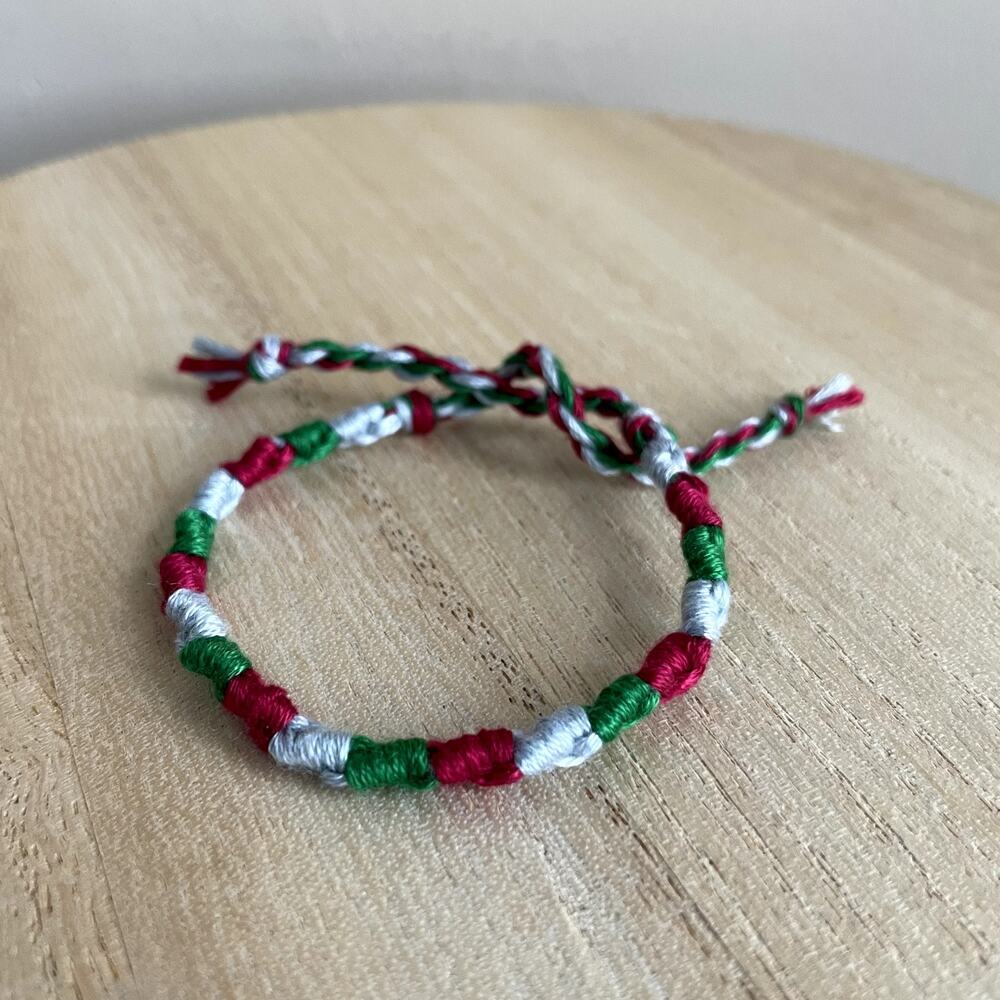 Ravenna Bracelet ankletโ trendy comfortable tie embroidery thread woven gift